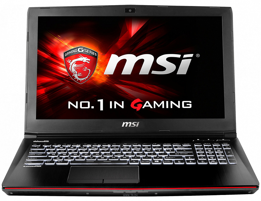 Ноутбук MSI GE62 6QC-081XRU Apache 15.6'' Intel Core i5-6300HQ 2.3Ghz, 8Gb, 1Tb HDD (9S7-16J532-081) купить в интернет-магазине icover
