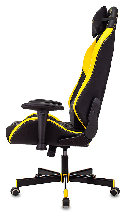 Игровое кресло Бюрократ Knight Neon (Black/Yellow) купить в интернет-магазине icover