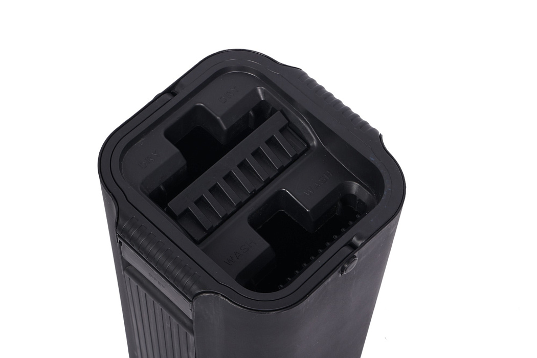 Швабра и ведро с отжимом Ridberg Scrape Mop Grand (Black) купить в интернет-магазине icover
