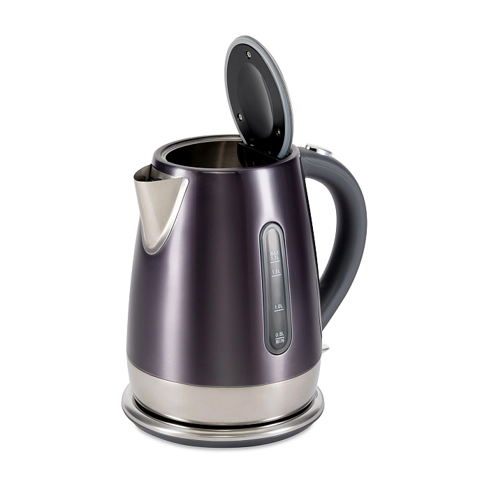 Чайник электрический Hyundai HYK-S7777 1.7 л 2200 Вт (Graphite/Silver) купить в интернет-магазине icover