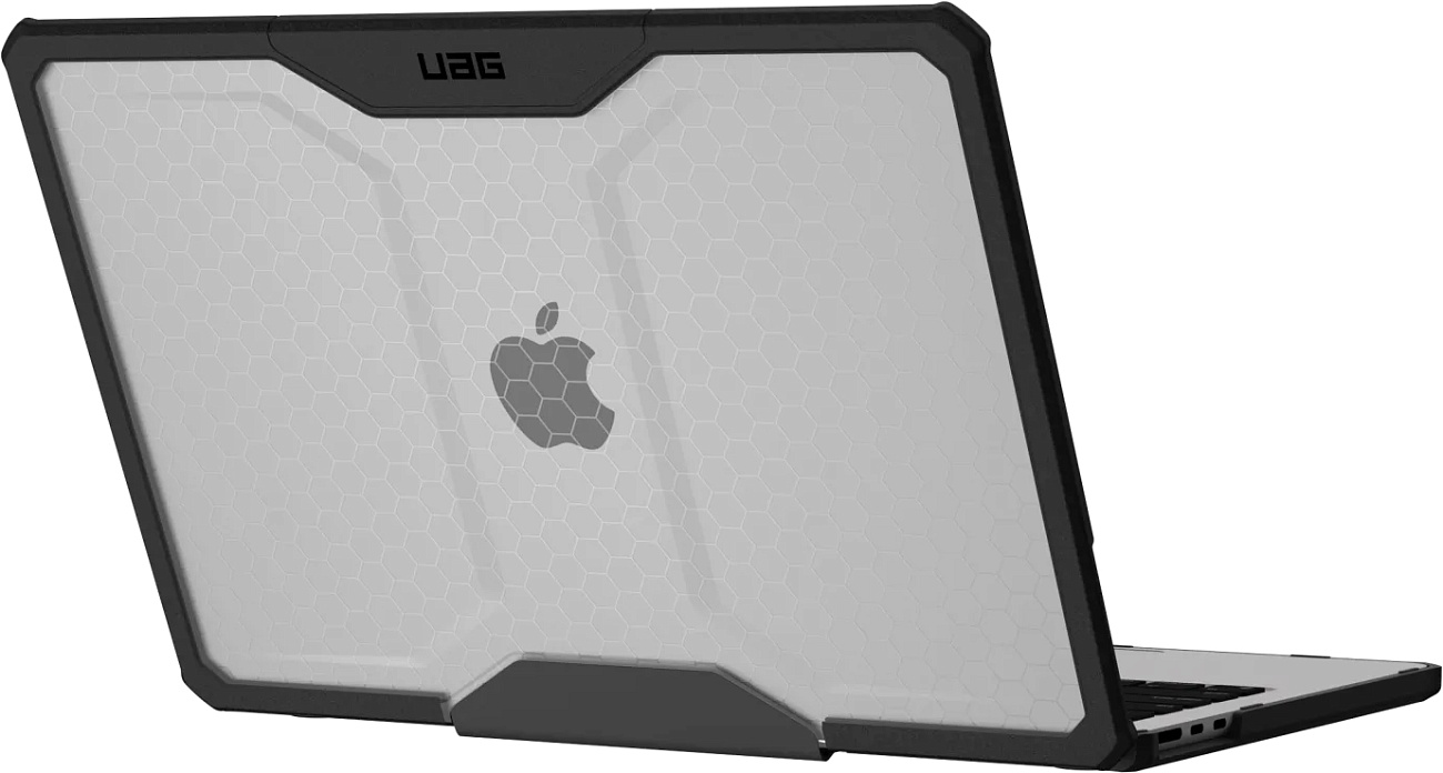 Чехол UAG Plyo (134007114340) для MacBook Air 13" M2 2022 (Ice/Black) купить в интернет-магазине icover