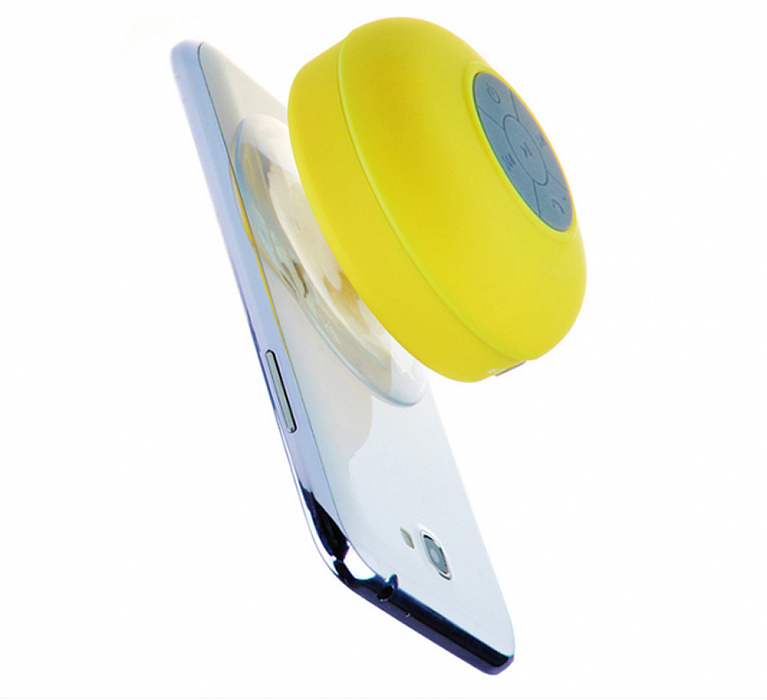 Waterproof Bluetooth Shower Speaker - водонепроницаемая акустика (Yellow) купить в интернет-магазине icover