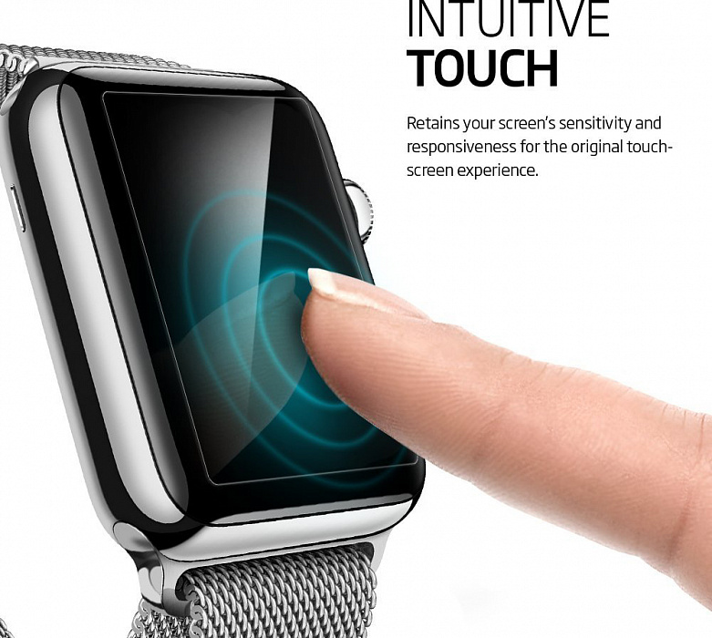 Spigen LCD Film Crystal CR (SGP11482) - защитная пленка для Apple Watch 38mm купить в интернет-магазине icover