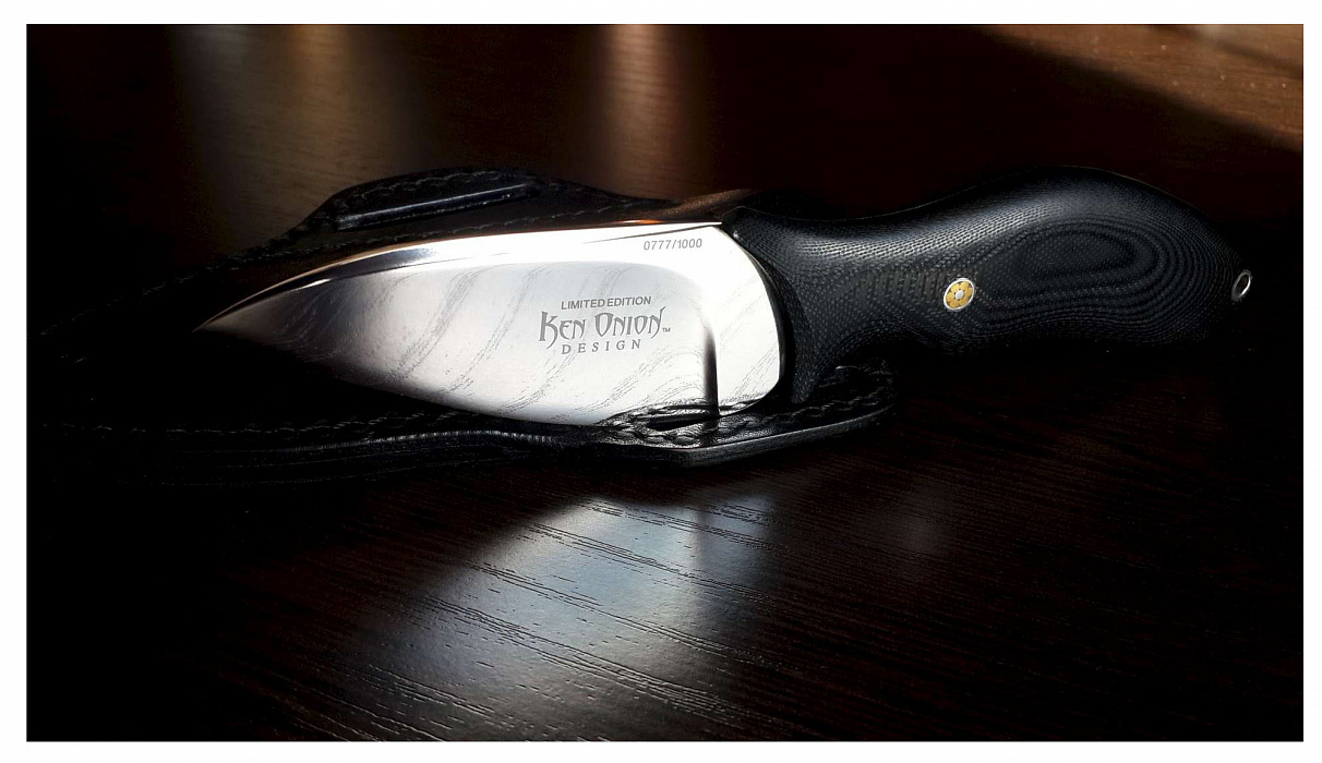 CRKT Onion Skinner (CR/K700KXPLTD) - нож с фиксированным лезвием (Black) купить в интернет-магазине icover