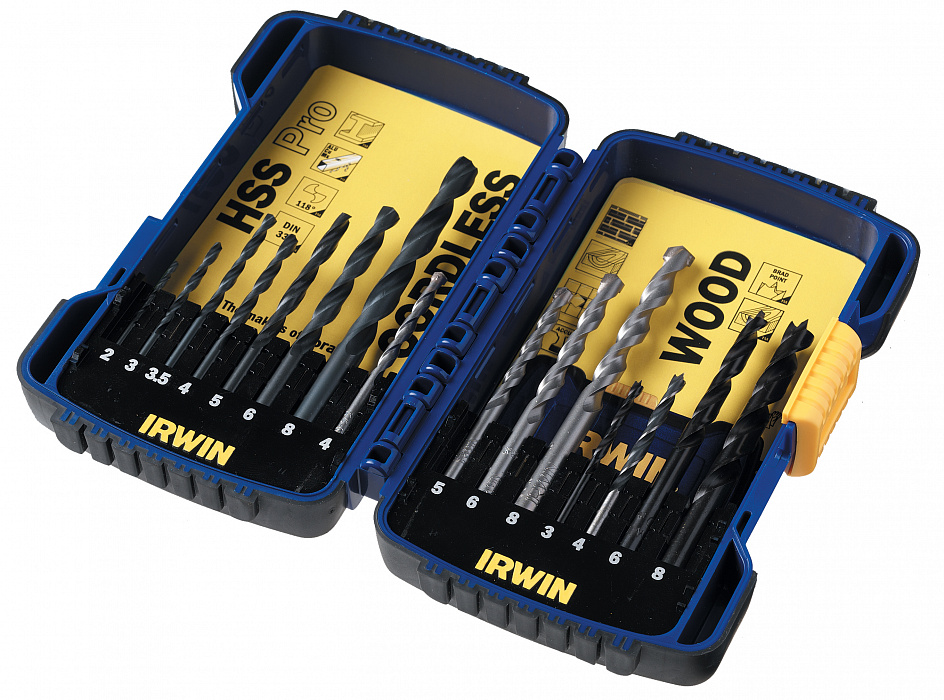 Набор сверл Irwin Combi Set 10503993 15 шт (Metallic) купить в интернет-магазине icover