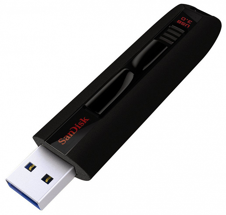 SanDisk Extreme USB 3.0 64GB (SDCZ80-064G-G46) - флеш-накопитель (Black) купить в интернет-магазине icover