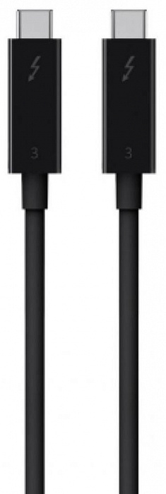 Кабель Belkin Thunderbolt 3 2м (F2CD085bt2M-BLK) купить в интернет-магазине icover