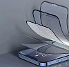 Защитное стекло Baseus Tempered Glass Screen Protector (SGAPIPH67N-ATG01) для iPhone 12 Pro Max (Black) купить в интернет-магазине icover