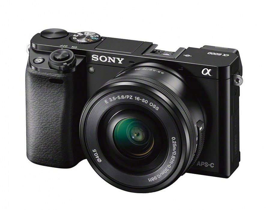 Фотоаппарат Sony Alpha A6000 Kit 16-50mm f/3.5-5.6 OSS SELP1650 (Black) купить в интернет-магазине icover