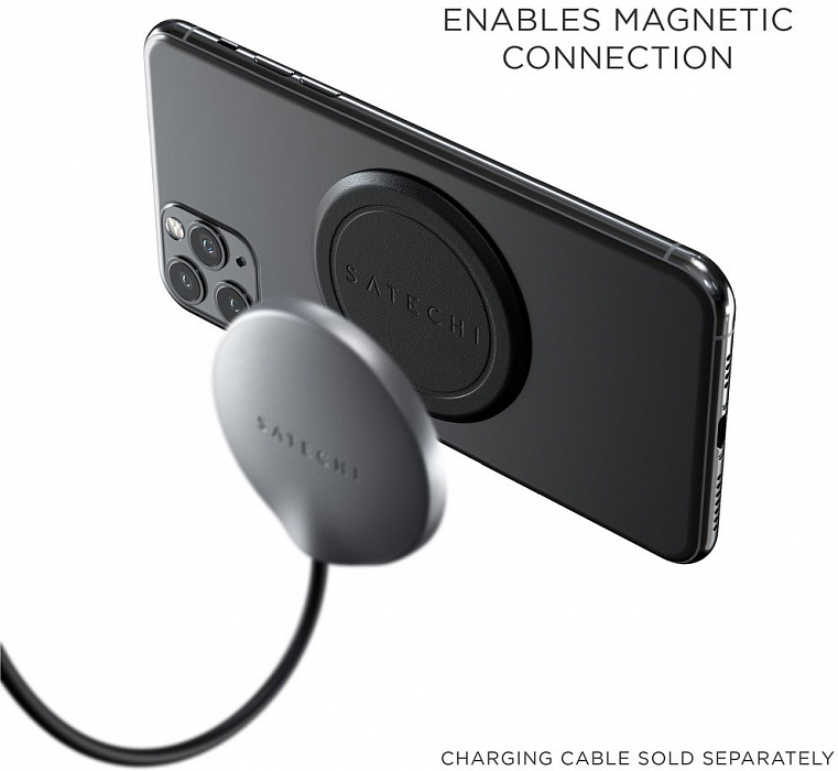 Стикер MagSafe Satechi Magnetic Sticker для iPhone 11/12 (ST-ELMSK) купить в интернет-магазине icover