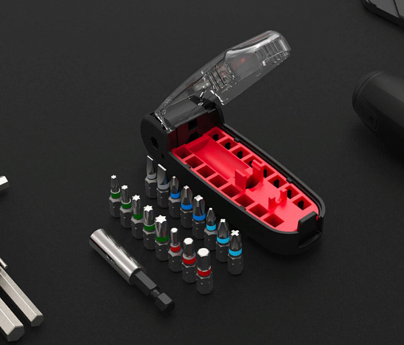 Отвертка Xiaomi Wiha Crocodile Mouth 17 in 1 (Black) купить в интернет-магазине icover