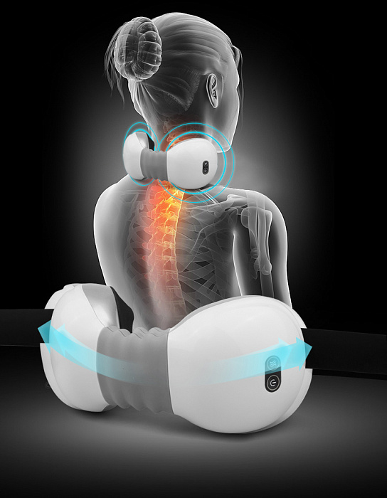 Массажер для шеи и плеч Jeeback Neck Massager MG2 JA301 (White) купить в интернет-магазине icover