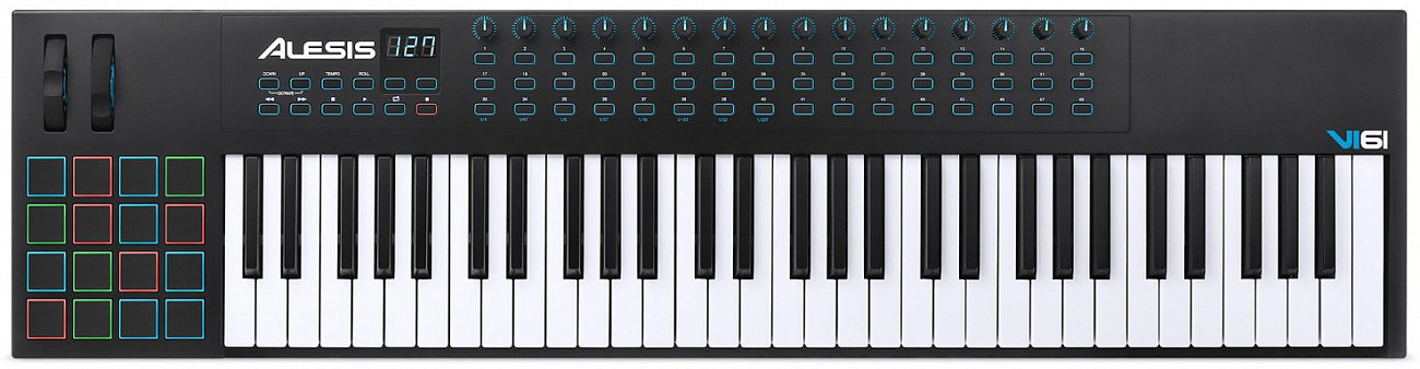 Миди-клавиатура Alesis VI61 (Black) купить в интернет-магазине icover