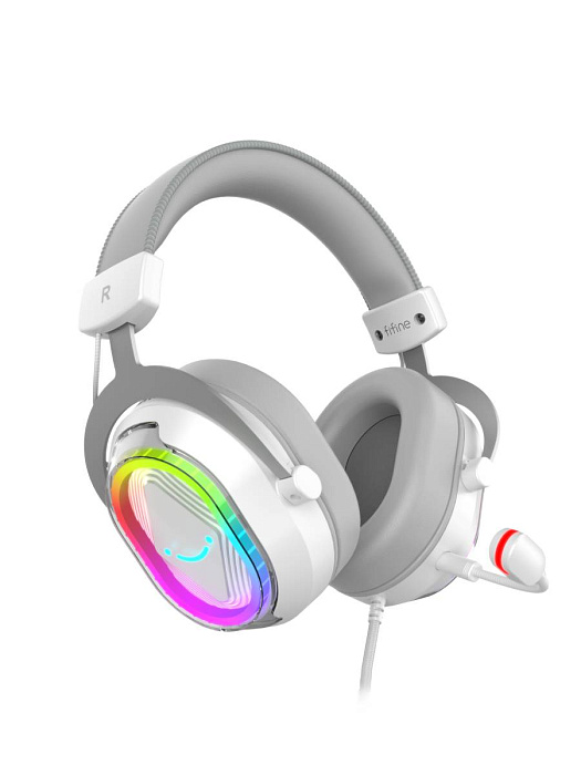 Игровые наушники Fifine H13 Gaming Headsets (White) купить в интернет-магазине icover