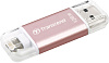 Внешний накопитель Transcend JetDrive Go 300 128Gb USB 3.1/Lightning (TS128GJDG300R) для устройств Apple (Rose Gold) купить в интернет-магазине icover