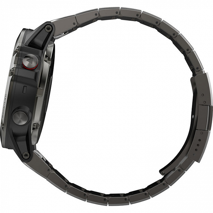 Спортивные часы Garmin Fenix 5X 010-01733-03 (Sapphire Slate Grey/Metal Black) купить в интернет-магазине icover