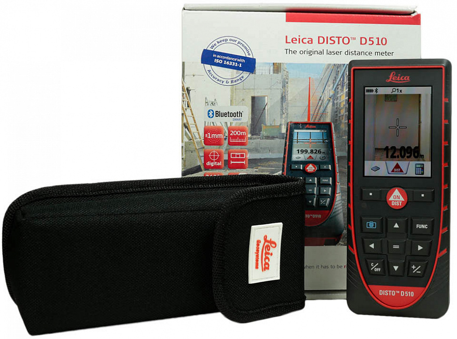 Лазерный дальномер Leica Disto D510 792290 (Black) купить в интернет-магазине icover