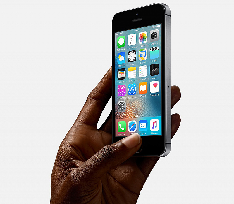 Смартфон Apple iPhone SE 16Gb 4 (Space Gray) купить в интернет-магазине icover