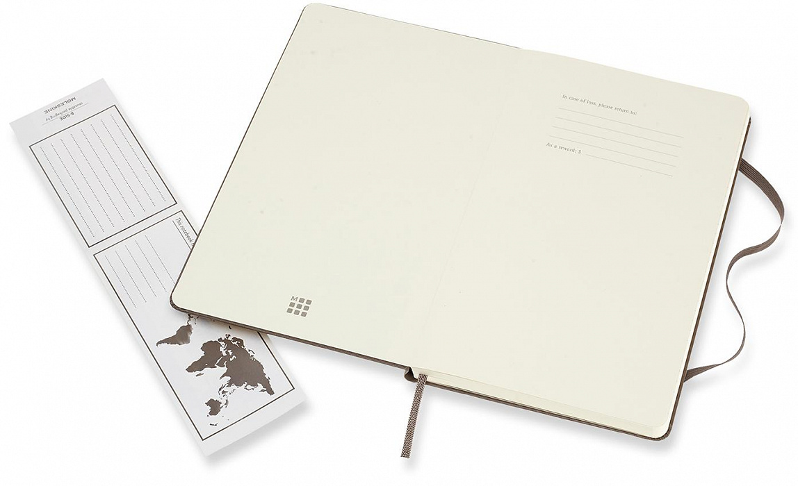 Блокнот Moleskine Classic Large QP060P14 (Brown) купить в интернет-магазине icover