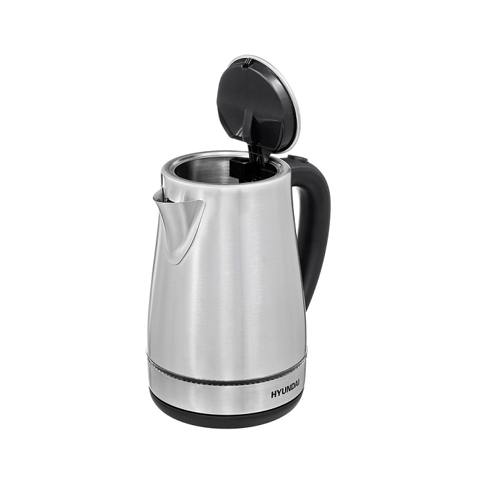 Чайник электрический Hyundai HYK-S3020 1.7л. 2200Вт (Silver/Black) купить в интернет-магазине icover