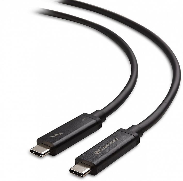 Кабель Belkin Thunderbolt 3 USB-C 2 м F2CD083DS2M-BLK (Black) купить в интернет-магазине icover