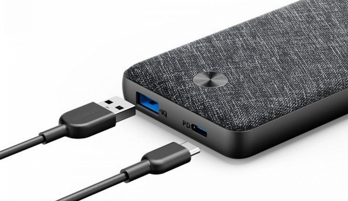 Внешний аккумулятор Anker PowerCore Essential 20000 mAh A1281H11 (Black) купить в интернет-магазине icover