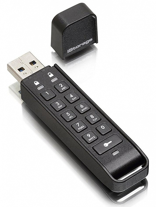 Флеш-накопитель iStorage DatAshur Personal2 8Gb (Black) купить в интернет-магазине icover