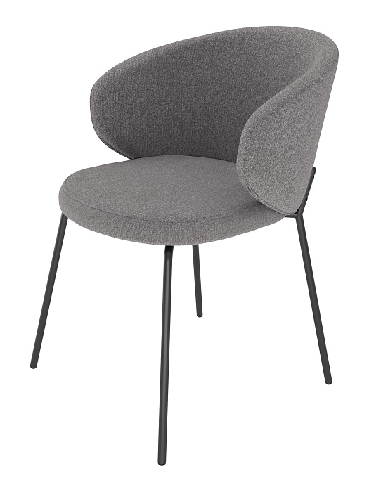 Стулья Ridberg БАЛМАХА велюр 2 шт (Dark Grey) купить в интернет-магазине icover