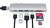 USB-хаб Satechi Aluminum Type-C Pro Hub Adapter для MacBook Pro 13”/15” 2016 (Silver) купить в интернет-магазине icover