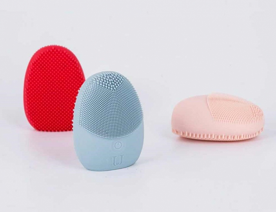 Аппарат для ультразвуковой чистки лица Xiaomi Jordan & Judy Silicone Facial Cleaner NV0001 (Blue) купить в интернет-магазине icover