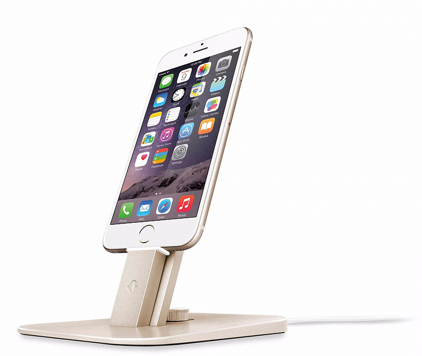 Универсальная док-станция Twelve South HiRise Deluxe (Gold) купить в интернет-магазине icover