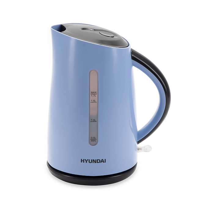 Чайник электрический Hyundai HYK-P2028 1.7 л 2200Вт (Blue/Grey) купить в интернет-магазине icover
