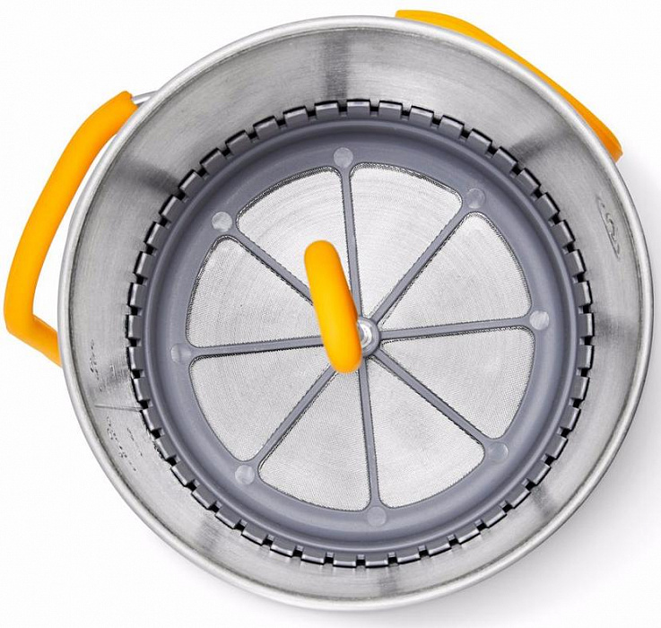 Походный кофе-пресс BioLite Coffee Press для KettlePot (Silver) купить в интернет-магазине icover