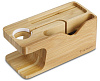 Подставка Spigen S370 для iPhone и Apple Watch (Wood) купить в интернет-магазине icover