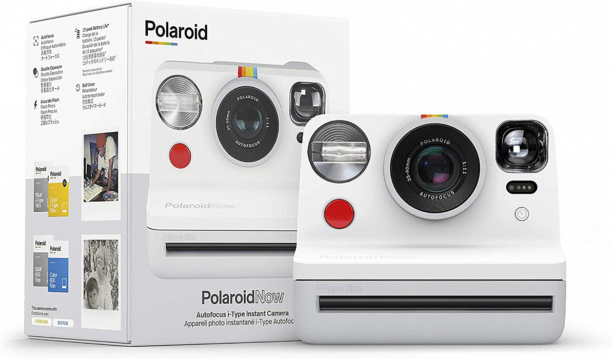 Фотоаппарат моментальной печати Polaroid Now (White) купить в интернет-магазине icover