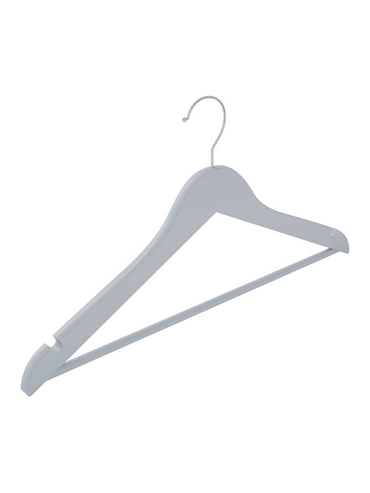 Вешалка-плечики для одежды Ridberg деревянные 20 шт. (Grey) купить в интернет-магазине icover