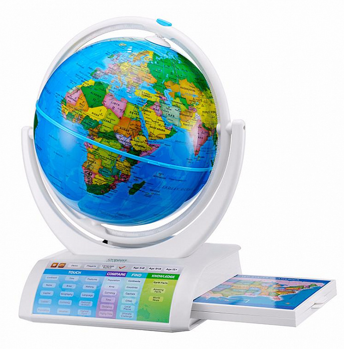 Интерактивный глобус Oregon Scientific SG338R Explorer AR купить в интернет-магазине icover