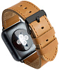 Ремешок Dbramante1928 Copenhagen Watch Strap (AW42LSSG0882) для Apple Watch 42mm (Light Saddle Brown/Space Grey) купить в интернет-магазине icover