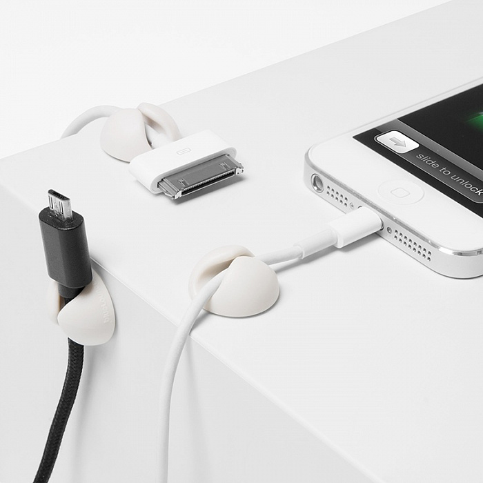 Держатели для проводов Bluelounge CableDrop BLUCD-WH (White) купить в интернет-магазине icover