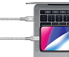 Кабель для iPod, iPhone, iPad Momax Elite Link DL31 USB-C/Lightning 1.2m (Silver) купить в интернет-магазине icover