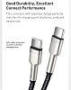 Кабель Baseus Cafule (CATJK-C01) USB Type C 100W 1m (Black) купить в интернет-магазине icover