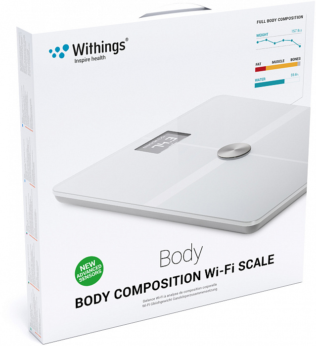Умные весы Withings Body+ WBS05 (Black) купить в интернет-магазине icover