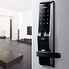 Биометрический дверной замок с ручкой Samsung SHS-H705 FBK/EN 5230 (Black) купить в интернет-магазине icover