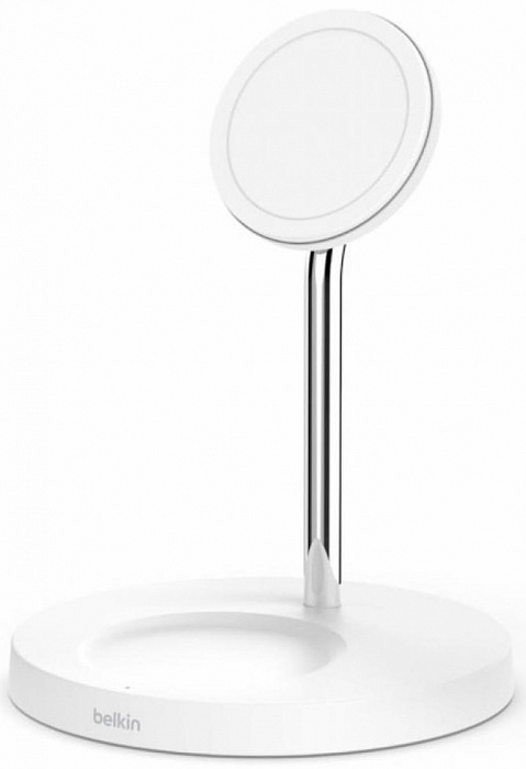 Беспроводное зарядное устройство Belkin BOOST CHARGE PRO with MagSafe WIZ010vfWH (White) купить в интернет-магазине icover