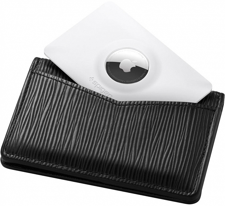Чехол-держатель Spigen AirFit Card (AMP01835) для Apple AirTag (White) купить в интернет-магазине icover