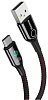 Кабель Baseus C-Shaped USB/USB-C 1m CATCD-01 (Black) купить в интернет-магазине icover