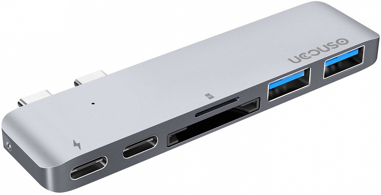 UCOUSO UC28A - USB-хаб (Space Grey) купить в интернет-магазине icover
