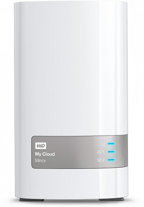 Western Digital My Cloud Mirror 6Tb (WDBZVM0060JWT) - сетевое хранилище купить в интернет-магазине icover