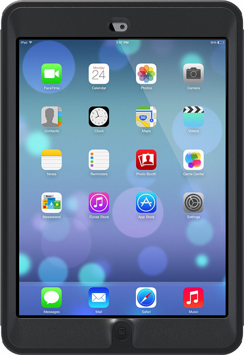 OtterBox Defender - ударопрочный чехол для iPad mini/mini Retina (Black/Black/Black) купить в интернет-магазине icover