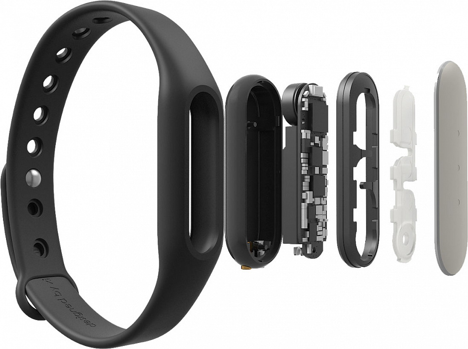 Xiaomi Mi Band - фитнес-браслет для iOS и Android (Black) купить в интернет-магазине icover